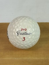 Vintage Jack Nicklaus D D  3 Golf Ball from PGA Golf Club - RARE GOLF BALL    