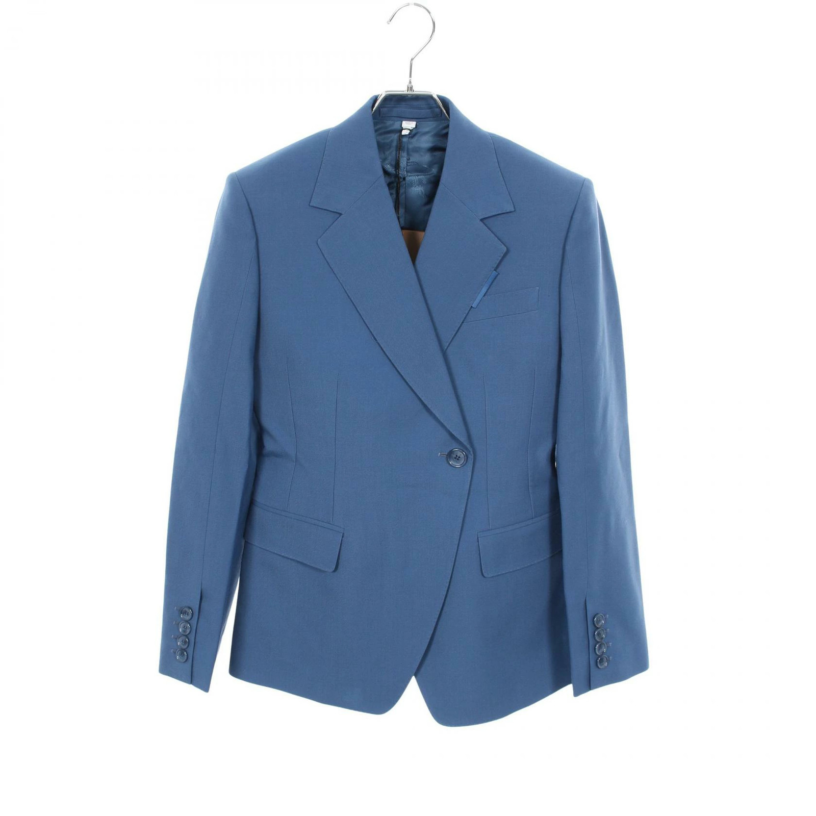 BURBERRY Tailored Jacket Clothing Outer Wool Blue 8066070 [Used]