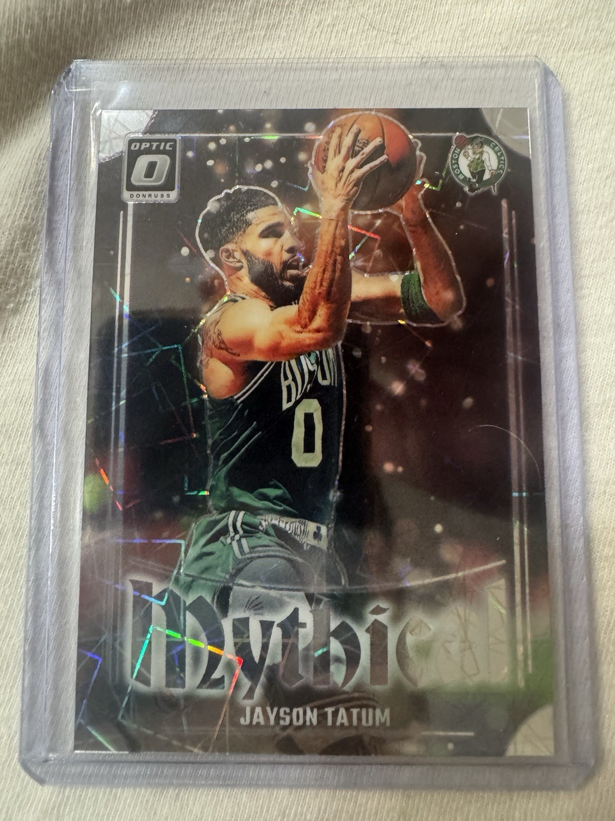 2024-25 Donruss Optic Basketball Jayson Tatum Mythical Case Hit SSP #19 Celtics
