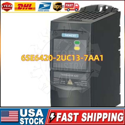 New Siemens 6SE6 420-2UC13-7AA1 6SE6420-2UC13-7AA1 MICROMASTER420 without filter