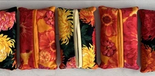 5 Fall Floral Tissue  Holders. Handmade. Tissues Included.
