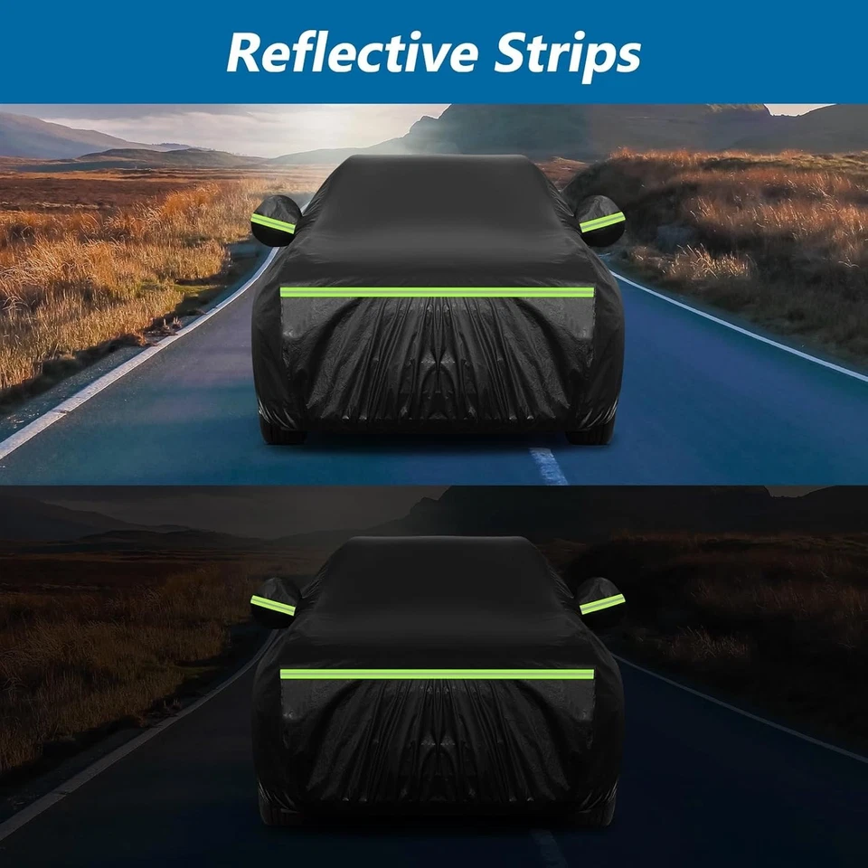 Car Cover Fit For Chevrolet Nova 1969-1974 All Weather with Driver Side Zipper Foto 3 de 4