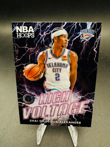 2024 Panini NBA Hoops High Voltage Prizm Shai Gilgeous-Alexander #15