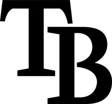 Tampa Bay Rays Vinyl Decal Stickers; Baseball, MLB, Sports