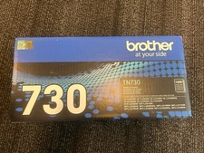 Brother Genuine Standard Yield Toner Cartridge TN730 Black Toner