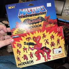 Mattel Masters of the Universe Modulok Action Figure Vintage Complete With Box