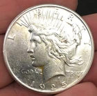 1925-P Peace Silver Dollar $1 Philadelphia Mint 90% Silver