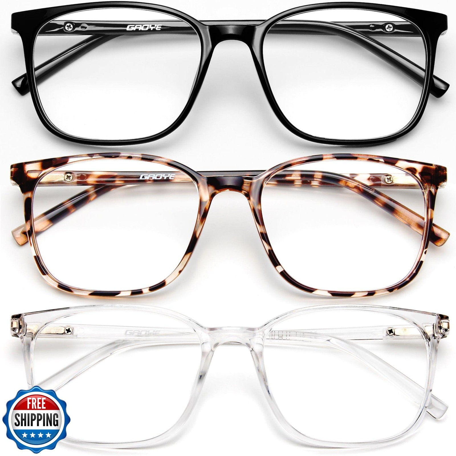 Ultralight Blue Light Glasses for Women - up to 99% Protection Computer Glass-image