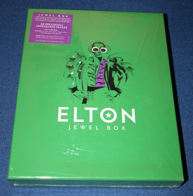 Elton Jewel Box (8CD + Book) by Elton John (2020), 5 sides covered by shrinkwrap