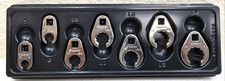 Snap-on Tools Crowfoot Line Wrench Set 14 Drive 12 Point 107tmrhm - Rare-