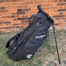 CLEVELAND🚩Golf Lightweight Carry Bag /Black/14-Way/Stand Bag (EXC+)