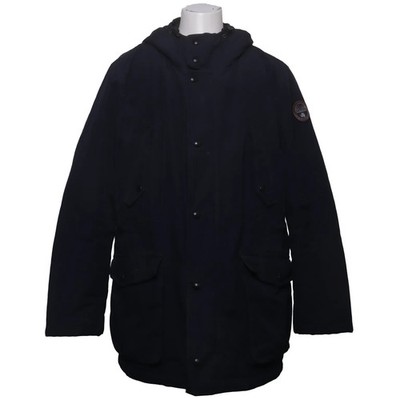 Napapijri, Parka, Herren, Größe: XXL, Blau, Polyester, Einfarbig #inw