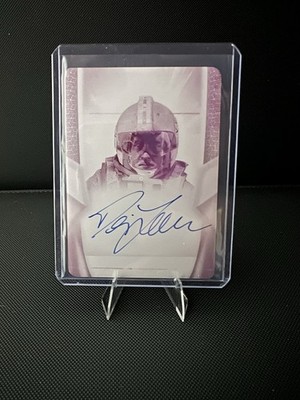 Topps Star Wars Masterwork A-DL Denis Lawson Wedge Antilles Auto 1/1