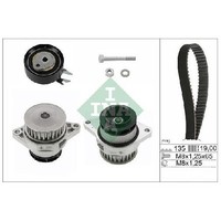 Wasserpumpe + Zahnriemensatz FüR Seat Inca 6K 1.4 95 Bis 03 INA QualitäT AKV