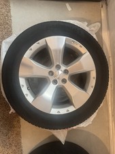 4 OEM 2009-2013 Subaru Forester 17 inch Silver Wheels and Tires