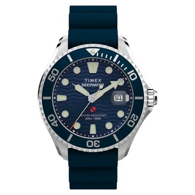 Timex TW2W81500 Deepwater Meridian 200 44 mm Synthetisches Kautschukarmband 