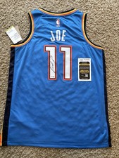 Isaiah Joe Signed Oklahoma City Thunder Jersey JSA Coa Autographed