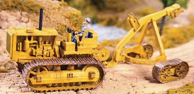 N Gauge - Metal Kit Caterpillar Vehicle - 53019 Neu