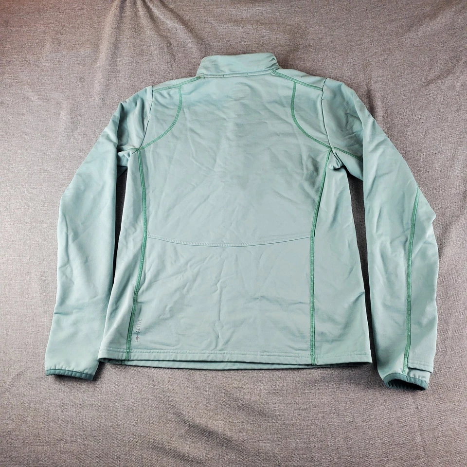 Женский пуловер Smartwool S Active из флиса на молнии 1/2 зеленая шерстяная смесь 4 направления эластичный - Изображение 3 из 4