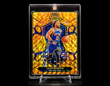 JALEN BRUNSON GOLD REFRACTOR MOSAIC PRIZM Rar...