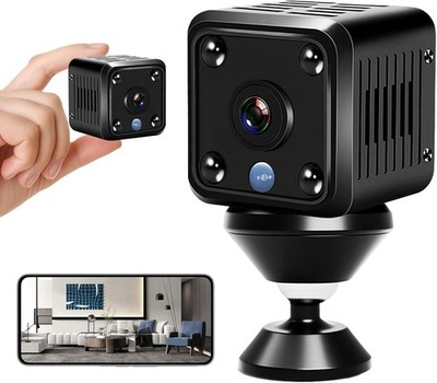 Mini WLAN Kamera Wireless IP Wifi Camera 1080P HD Überwachungkamera Live Cam Neu