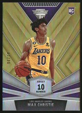 2022-23 Panini Chronicles Titanium Jersey Number #455 Max Christie RC /10