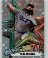 2021 Topps Chrome Tony Gonsolin Future Stars #FS-16 Los Angeles Dodgers