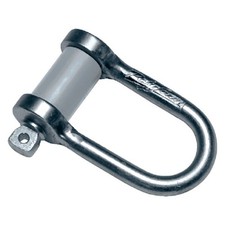 Polyform US 21-554-162 1" Galvanized Steel Screw Pin D-Shackle