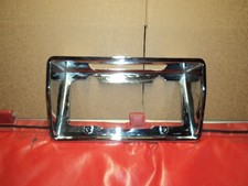 Corvette 196819691970197119721973 Rear License Plate Chrome Bezel Corvette 196819691970197119721973 Rear License Plate Chrome Bezel
