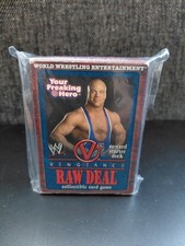 WWE Raw Deal Your Freaking Hero Kurt Angle Vengeance Starter Deck Complete 61