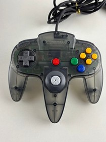 Nintendo 64 Console, Clear Black, Nintendo 64DD, with Box