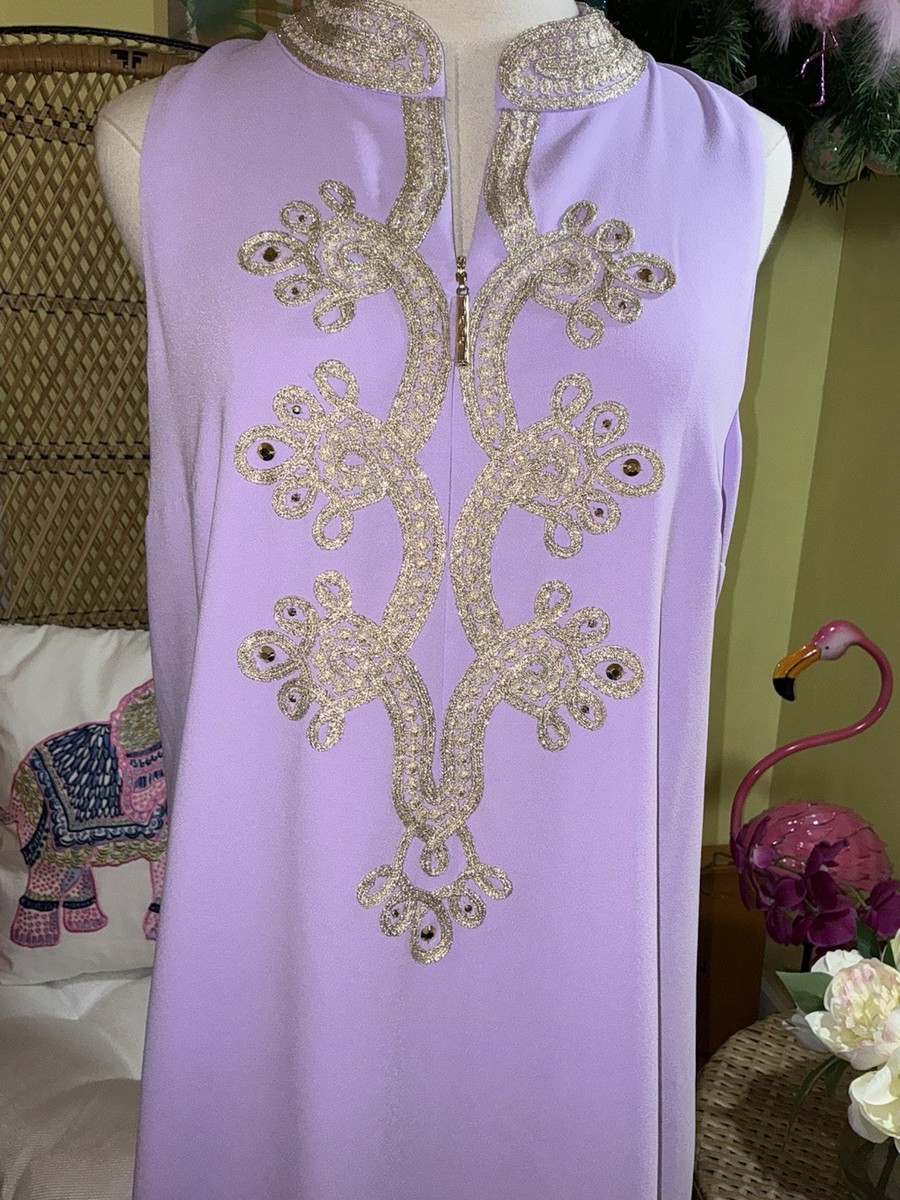 Jupe Lilly Pulitzer 'A-Maze-Ing' - Couleurs Violet Et Multicolore - Taille 6 - Neuf Avec étiquettes