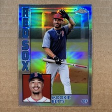 Mookie Betts 2019 Topps *1984 TB Refractor* #84TC-20 MLB Boston Red Sox Dodgers