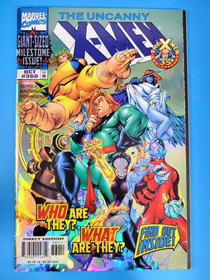 Uncanny X-Men #360 Holo-Foil Milestone 35th Anniversary Marvel 1998