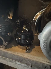 Black 50mm Blow off Valve BOV 18PSI Spring fits Tial Q V-Band Turbo Supercharge