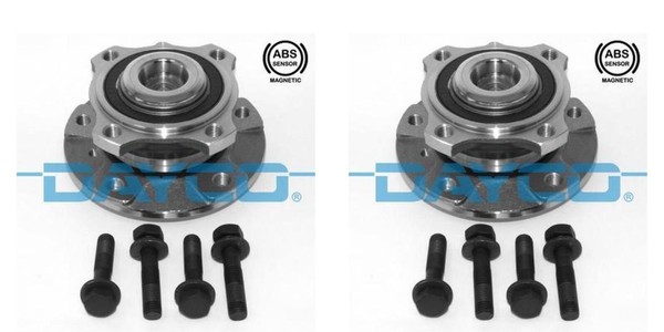 Dayco 2X Radnabe Radlagersatz Vorderachse FüR BMW 5Er Touring E61 E60 E64 E63-image