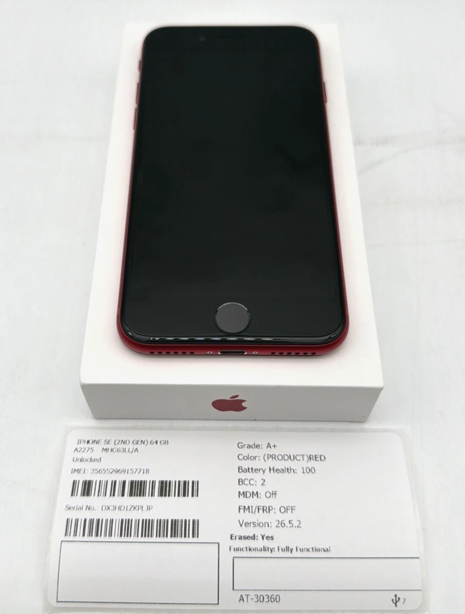 iPhone SE (2nd Generation) (PRODUCT) RED for Sale | Shop New
