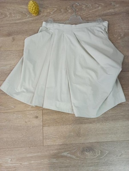 Women COS Skirt White Cotton 42 / XL / 50
