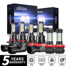 6500k Combo Led Headlight Kit Highlowfog Bulbs For Honda Accord 2013 2014 2015