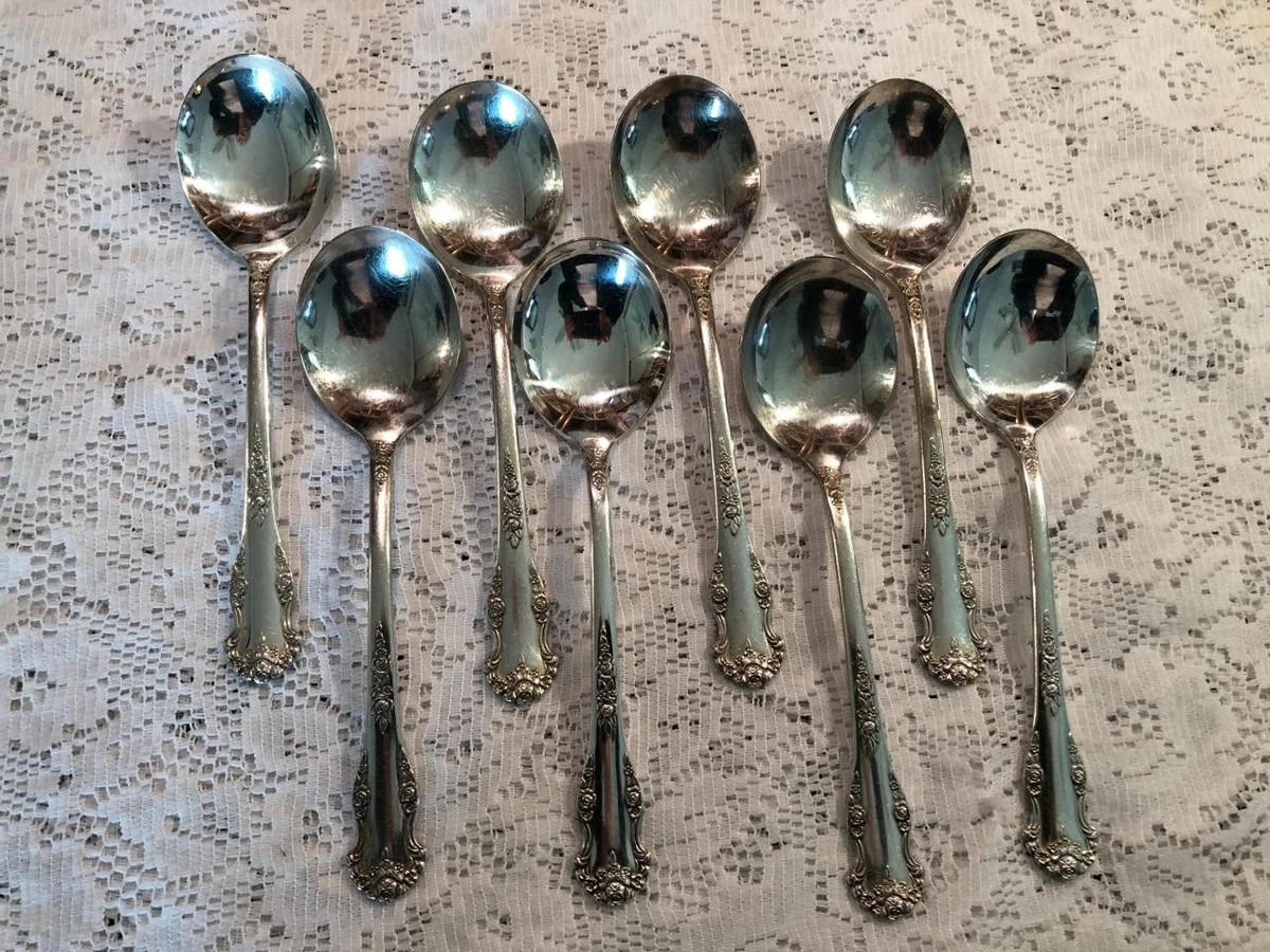 National Silver Co. King Edward Flatware-Spoon Antique US Silver