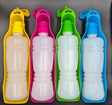 4x Reisetrinkwasserflasche Reise Trinknapf Reisewasserflasche Trinkflasche Hund