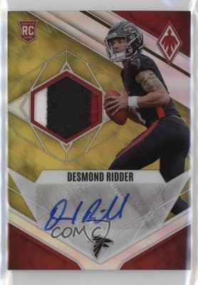 2022 Phoenix RPS Rookie Jersey Yellow Prime 47/75 Desmond Ridder Auto RC 0u8k