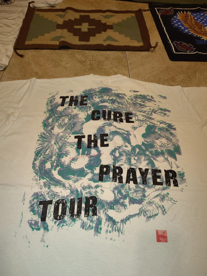 Camisa True Vintage 1989 The Cure The Prayer Tour Talla XL o más fotos a ver Foto 3 de 4