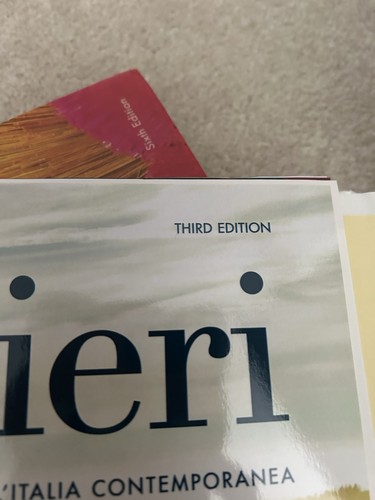 Sentieri 3e Student Edition Loose Leaf Edition Comes With Binder! - Picture 2 of 10