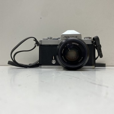 Nikon Nikomat FT2 35mm SLR Camera with Nikkor 50mm 1:1.4 Ai-s Lens