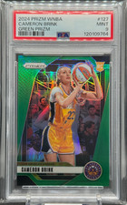 2024 Prizm Wnba Cameron Brink Green Prizm RC #127 PSA 9π₯