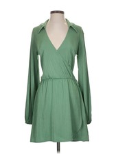Show Me Your Mumu Women Green Casual Dress S