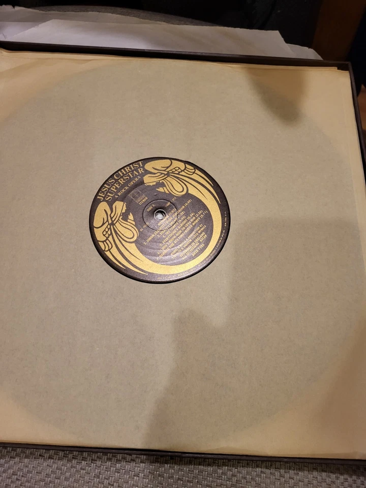 JESUS CHRIST SUPERSTAR 2LP DECCA DXSA 7206 NM VINYL VG+ BOX ROCK OPERA 1970 SET - Image 4 of 4