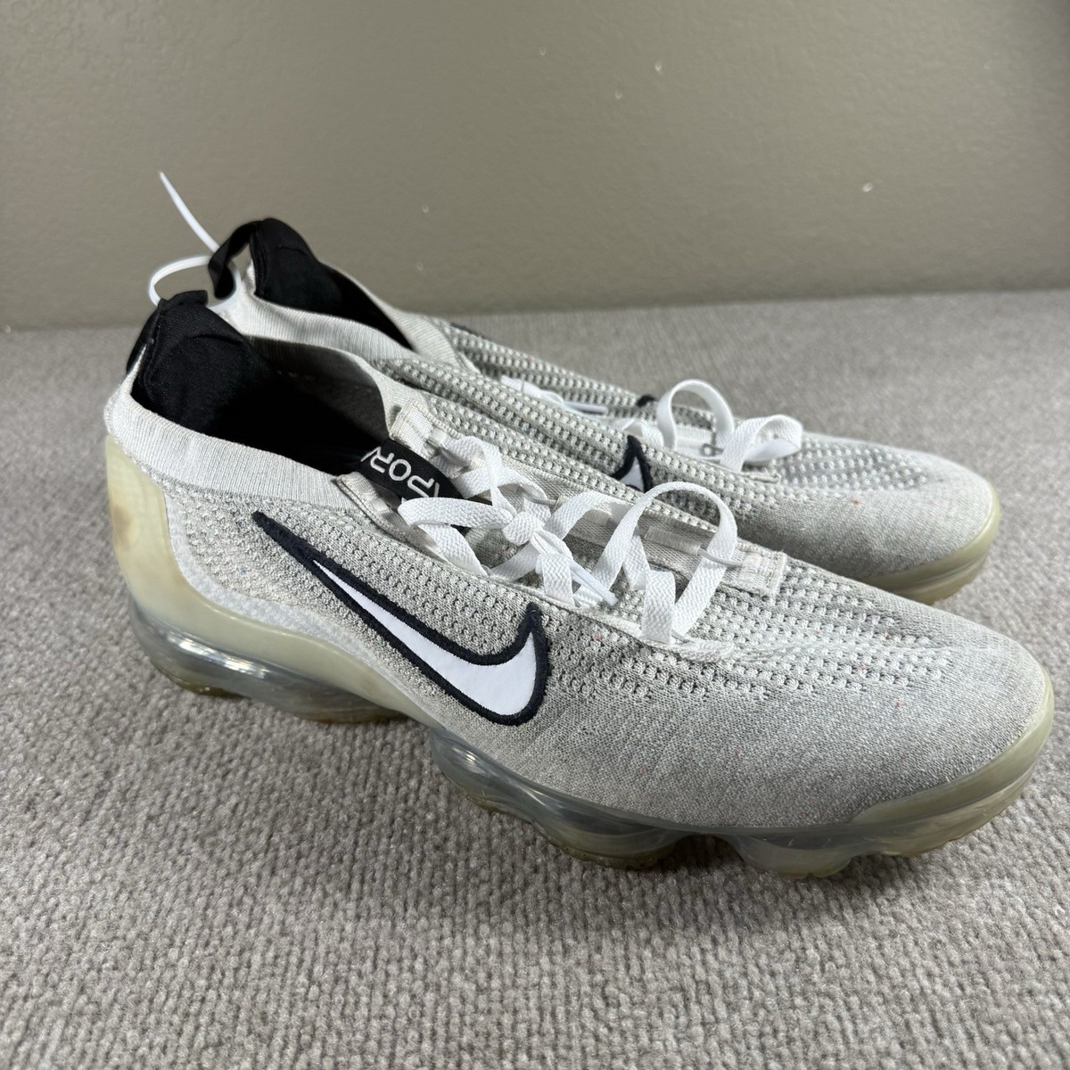 Size 14 - Nike Air VaporMax 2021 Flyknit Monochrome for sale  display picture 2