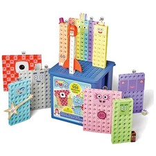 Numberblocks Heroes MathLink Cubes Activity Set - 506 Counting Blocks for Kids